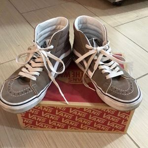 VANS sk8-HI falcon/white - size 6